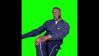 Kevin Hart Rizz Locking in meme - Kai Cenat Livestream (Green Screen)