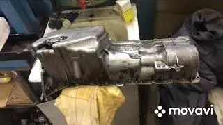 Замена прокладки поддона BMW e46 m54