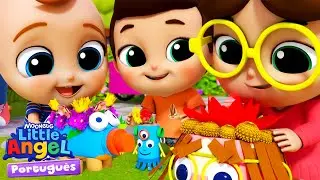 Joãozinho Usa a Criatividade na Escolinha | Little Angel Brasil | Músicas Infantis em Português