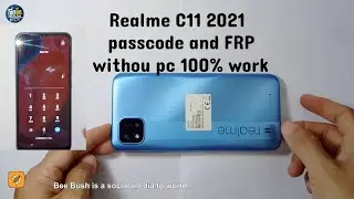 Realme C11 2021 passcode and FRP without pc 100% work