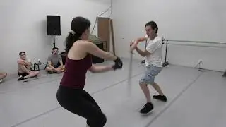Broadsword Fight - Level 1- Michael D - Aubrey S