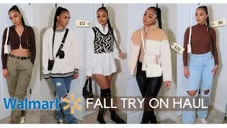 WALMART FALL TRY ON HAUL 2O22 | Affordable Fall Basics | Walmart Fall Clothing Haul 2022
