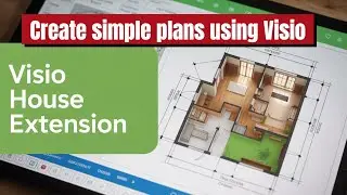 How To Make a House Floor Plan in Visio Super Fast!