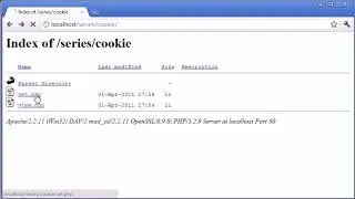 Beginner PHP Tutorial 75 Creating Cookies with PHP