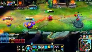 Kalista botlane w/ Blitzcrank 26/0/6 + Penta