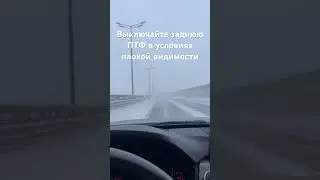 Задний противотуманный фонарь
