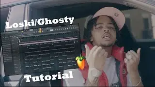 How To Make Hard Loski x Ghosty UK Drill Beats (fl studio tutorial)