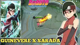 SCRIPT SARADA X GUINEVERE SKIN CUSTOM ANIME NARUTO   | MOBILE LEGENDS BANGBANG