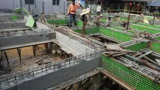 Suspended Floating Concrete Ground Slab