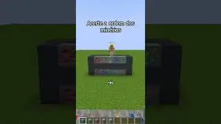 ACERTE A ORDEM NO MINECRAFT