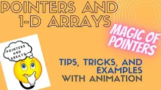 Pointer and 1D Arrays | Different Ways to Access Array Elements with Pointers