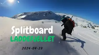 2024-04-29 - Splitboard trip to Laddefjellet in Langfjorden