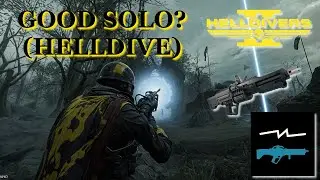 HELLDIVERS 2 - Is The Arc Thrower Actually Good? (Solo Helldive Difficulty) #helldivers2