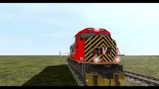 my custom red AWVR SD70M for @kadenrobinson7067