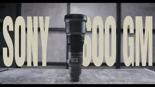 Sony 600 GM Wrap Installation