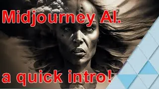 Midjourney AI. how to use in 4 minutes!