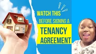 BEFORE you sign a tenancy agreement, watch this! | UK International Students | Renting in the UK