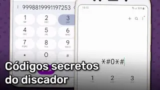 Códigos secretos no discador do Android