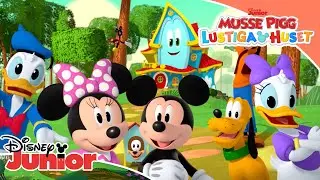 🕺 Stretcha loss | Musse Pigg Lustiga Huset | Disney Junior Sverige