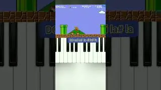 Mario Bros piano / #like #suscribete #comparte