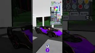 Mansion Tycoon: McLaren Sabre Color Options!