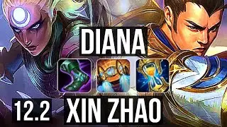 DIANA vs XIN ZHAO (JNG) | 6/0/10, Rank 8 Diana, Dominating | BR Challenger | 12.2
