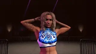 WWE 2K24 - Sol Ruca and Meilee Fan VS Izzi Dame and Velvet Sky