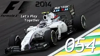 F1 2014 | Co-op | #054 Brasilien/Rennen | Let's Play Together [HD]