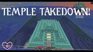 Minecraft Temple Takedown!