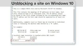 Windows 10 Hosts File - How to Manage and Edit
