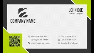 Template for Business Cards