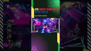สนาม Electron Avenue เกม CTR Crash Team Racing Nitro Fueled