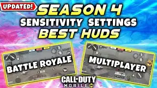 *NEW* Best SENSITIVITY And HUDS For BR And MP | Call Of Duty Mobile | Best GYROSCOPE SETTINGS