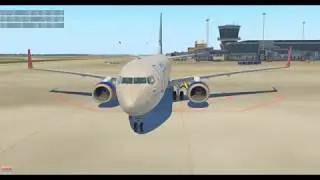 Boeing 737-800 X-Plane 11 UUEE-ULLI