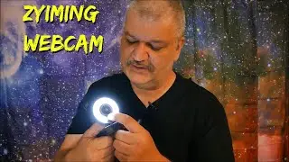 ZyiMing Webcam with built in Ring Light