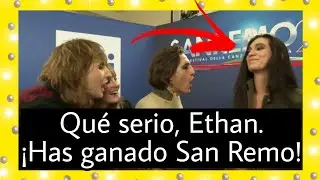 😳 ETHAN no tiene Emociones➤ Måneskin ATÓNITOS por ganar San Remo 🎉 | Maneskin Entrevista Español