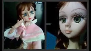 МК.ООАК.Как поменять глаза кукле "Звезда подиума"(Super girl).Слабонервным не смотреть :D.