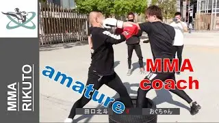 MMA coach VS 90kg heavy amature fighter
