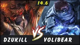 Dzukill - Yone vs Volibear TOP Patch 14.6 - Yone Gameplay