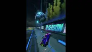 OMG I Hit The Top Of The Arena And Scored! #shorts #rocketleagueclips #short #rocketleague