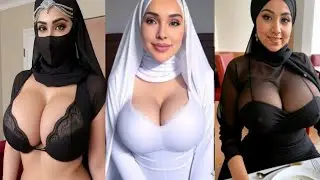 Ai 4K new modal lookbook ai airt hijab pakisthan......... video