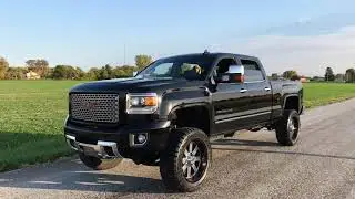 GMC Denali! Deleted, lifted, 35” tires, burnouts!