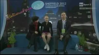 Europei Sheffield LADIES SP -6/28-  Romy BÜHLER - 27/01/2012