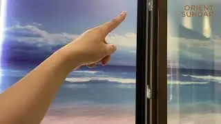 110 slim frame aluminum clad wood window
