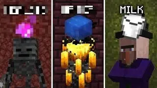 MINECRAFT⛏️ MOBS🐱🦊🐝 FEARS😱