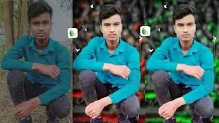 How to edit Snapseed Photo Editing Tricks Background red and green | Face smooth tutorial |