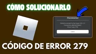Cómo solucionar el código de error 279 de Roblox Mobile