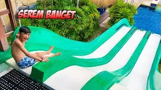 PERTAMAKALI NYOBAIN SELUNCURAN AIR PALING TINGGI!!! BOCIL GEMETERAN SAMPAI PIPIS DI CELANA!!!