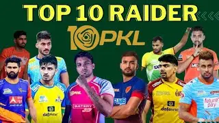 Pro kabbadi season 10 Top 10 Raider |  pkl 10 top raider #prokabaddi