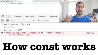 How const works